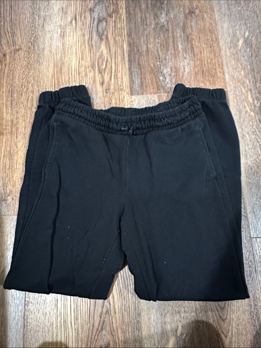 Old Navy Kids Black Elastic Waist Jogger Shorts